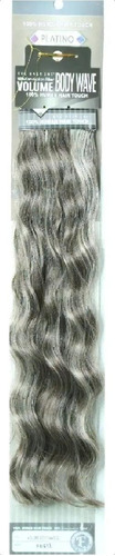 Volume Silky Extension Cabello Ond 100%fibra Natural 22 PLG Color #4/613 Castaño Medio Con Beige