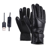 Guante Eléctrico Unisex Con Calefacción Impermeable Moto Usb