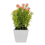 Planta Artificial Flor Con Maceta Colores M13 - Sheshu Home