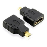 Adaptador Hdmi Hembra A Micro Hdmi Macho Ficha Hdmi