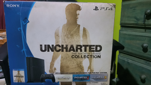 Playstation 4 Uncharted Collection Edition+joystick Scuff  