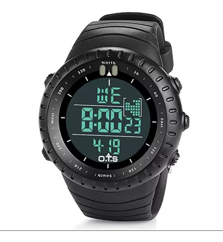 Reloj Digital Deportivo Natación Hombre Ots Led