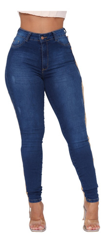 Calça Jeans Feminina Skinny Deerf Jeans Up Bumbum