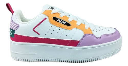 Tenis Para Mujer Capa De Ozono 610902 Multicolor Urbano 