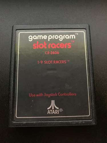 Slot Racers Atari 2600 Cartucho