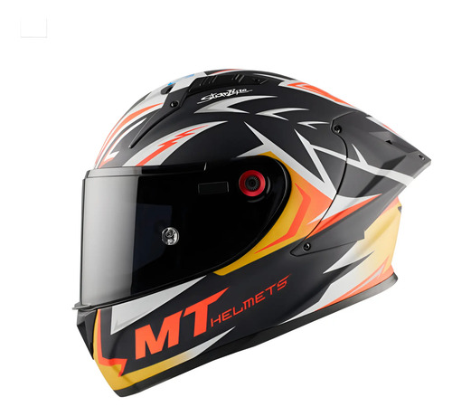 Casco Para Moto Circuito Mt Helmets Kre+ Pedro Acosta Fim | Meses sin interés