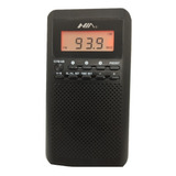 Radio Am Fm  Digital Bolsillo Dsp Alarma Reloj Y Audifonos