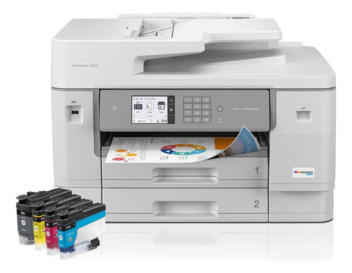 Impresora Brother Color Mfc-j6955dw Multifunción 2 Color Blanco