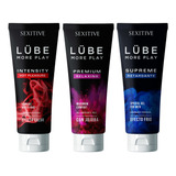 Pack X 3 Gel Lubricante Intimo Anal Calor Sexitive Lube 
