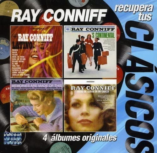 Ray Conniff - 4 Álbumes Originales / Música / Cd Nuevo