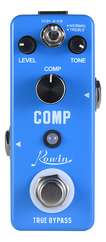 Effect Pedal Compressor Effect Compress Guitarra Rowin Comp