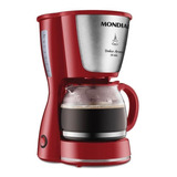 Cafeteira Dolce Arome Inox - C-35 18x Vermelha Mondial Cor Vermelho 110v