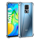 Funda Tpu Transparente Antigolpes Para Xiaomi Redmi Note 9