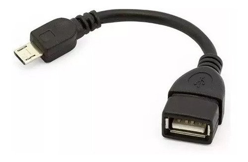 Convertidor Micro Usb Macho Con Usb Hembra Cable Adaptador 