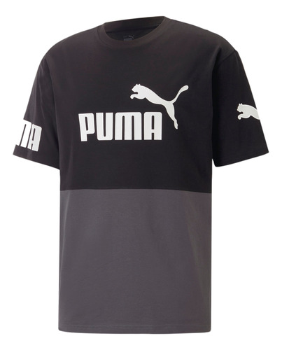 Remera Puma Hombre Colorblock Manga Corta