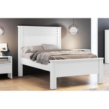 Cama Solteiro Verona Branco - Novo Horizonte