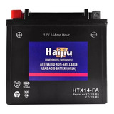 Bateria Haijiu Htx14-fa Ytx14-bs Gel 12v 12ah Top Racing 