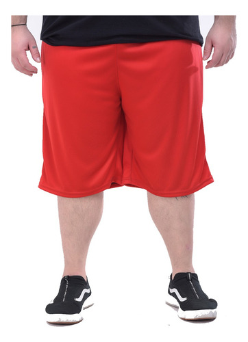 Kit 3 Short Calção Futebol Academia Plus Size