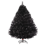 Arbol De Navidad Pino Naviplastic Sierra 190 Cm Negro Brillo