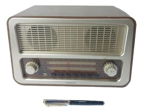 Radio Amplificador Usb Imaginarium Não Funciona 30x19x17cm