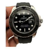 Reloj Premium Rolex Yacht Master Acero / Caucho Automatic