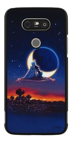 Funda Cel Protector Para LG G5 G6 G7 Aladdin Jazmin Moda 01