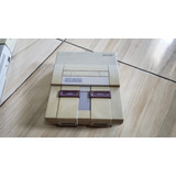 Super Nintendo Fat Só O Console Sem Nada Tudo 100% V20