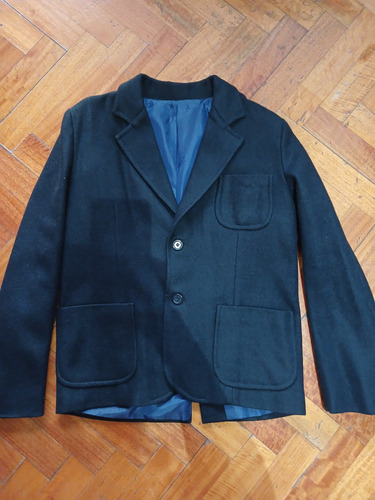 Blazer Escolar De Paño Azul Talle 36