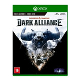 Jogo Xbox One/series X Dungeons & Dragons Dark Alliance Novo