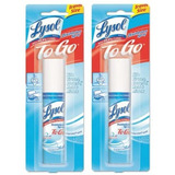 Lysol To Go Spray Desinfectante Bolsillo 2 Pack