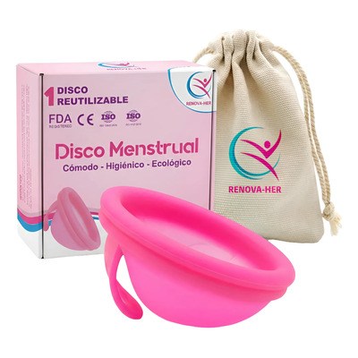 Disco Menstrual Reutilizable Certificado Fda Iso Renova-her | MercadoLibre
