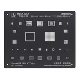 Qianli Mega-idea Reballing Black Stencil Para iPhone 6 6plus