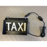 Letrero Taxi Con Luz Led Rojo Y Verde Con Switch 2pas Lu175