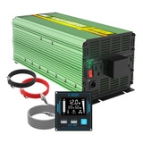 Inversor De Corriente Edecoa De 3000 Vatios Dc 12 V A Ac 110