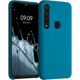 Estuche Silicone Case Compatible Con Motorola Moto G8 Plus