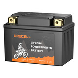 Grecell Bateria Lifepo4 De Litio Para Motocicleta, Bateria D