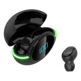 Auriculares Estación Carga Bluetooth Indicador Carga Luz Rgb