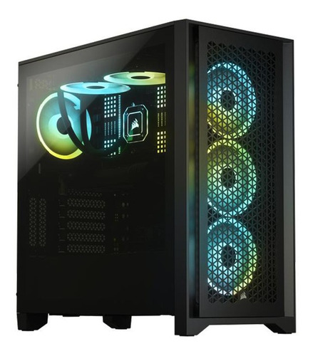 Gabinete Gamer Corsair 4000d Airflow Mid-tower Atx Black