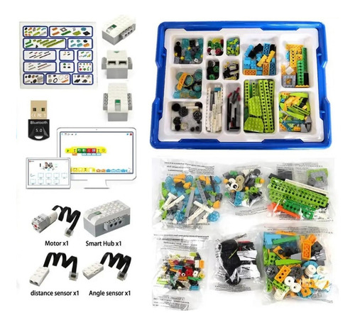 Set O Kit De Robotica Completo Wedo 2.0