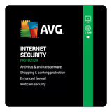 Avg Internet Security  2024  - 5 Pcs - 1 Año  - Windows