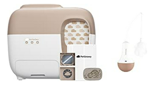 Arenero Automático Para Gatos Compatible Con Petsnowy.