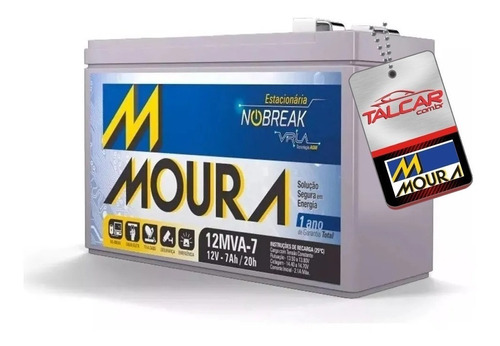 Bateria Estacionaria Para Nobreak 12v 7a Mva7 