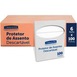 Kit 6 Refil Protetor De Assento Descartável C/100 Folhas