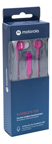 Audifono Moto Earbuds 105 M/libres Pink