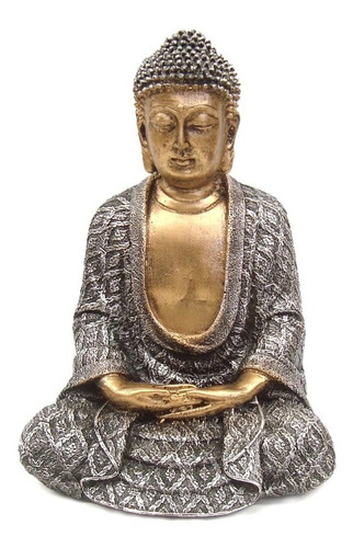Buda Hindu Grande Tailandês Tibetano Estatueta Resina 