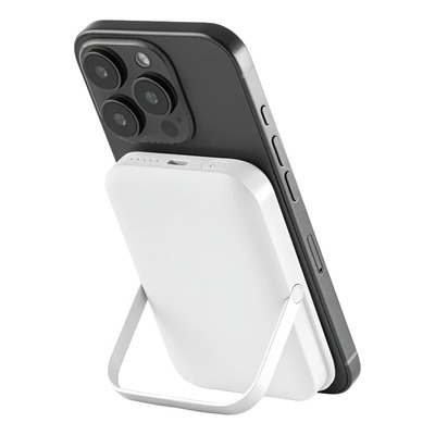 Power Bank Mobo Bud 5000 Mah Blanco 20w Compacta Y Rápida | Envío gratis