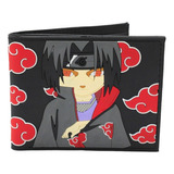 Cartera Itachi Uchiha - Akatsuki - Naruto - Silicón 