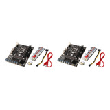 2 Placas Base B250c Btc Mining Y Ver010x Pcie Riser 12 X Pci