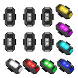 Mini Luz De Advertencia Led De 6 Piezas Para Motocicletas Y