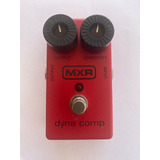 Pedal De Efeito Mxr Dyna Comp M102 Vermelho